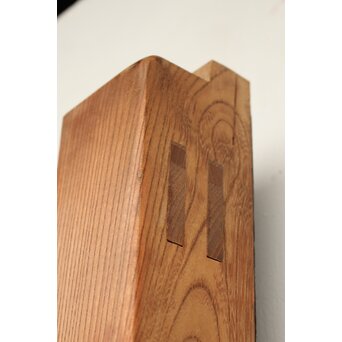 白木総欅格子蔵戸　W965Y 