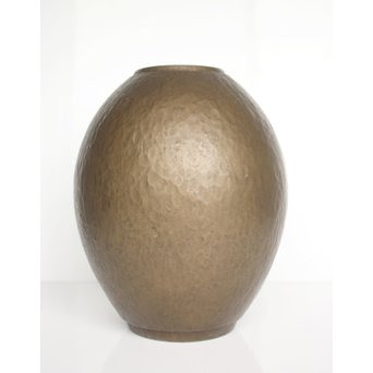 根箭忠緑 鶴文花瓶　M126 