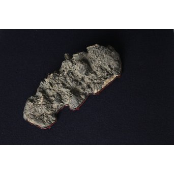 茶人一雨極箱 銘「峻」佐治川石 水石 盆石 鑑賞石 自然石　U084 