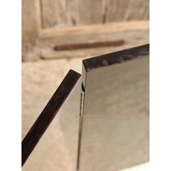 角野岩次 輪島塗沈金涛隅小屏風　Q060 