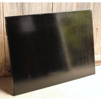 角野岩次 輪島塗沈金涛隅小屏風　Q060 