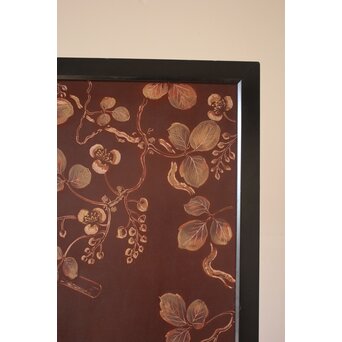 小野為郎 彫漆屏風　Q061 