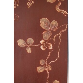 小野為郎 彫漆屏風　Q061 