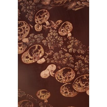 小野為郎 彫漆屏風　Q061 