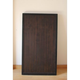 小野為郎 彫漆屏風　Q061 