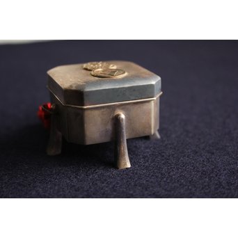 八角行器型 純銀ボンボニエール　M131 