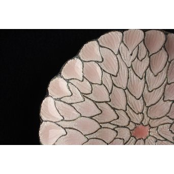 桜の七宝茶托 5客　Y016 