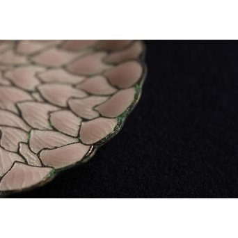 桜の七宝茶托 5客　Y016 