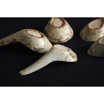 染付蓮華 5客　P138 