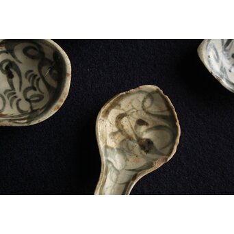 染付蓮華 5客　P138 