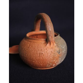 雲林院 宝山/寶山 十七代 昌平作 南蛮急須/ボーフラ　P142 