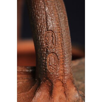 雲林院 宝山/寶山 十七代 昌平作 南蛮急須/ボーフラ　P142 