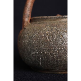 雲林院 宝山/寶山 十七代 昌平作 南蛮急須/ボーフラ　P142 