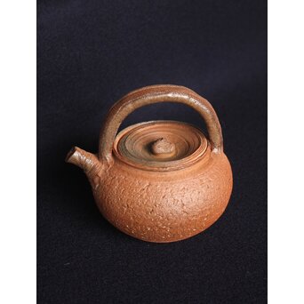 雲林院 宝山/寶山 十七代 昌平作 南蛮急須/ボーフラ　P142