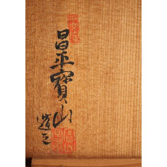 雲林院 宝山/寶山 十七代 昌平作 南蛮急須/ボーフラ　P142 