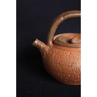 雲林院 宝山/寶山 十七代 昌平作 南蛮急須/ボーフラ　P142 