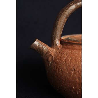 雲林院 宝山/寶山 十七代 昌平作 南蛮急須/ボーフラ　P142 