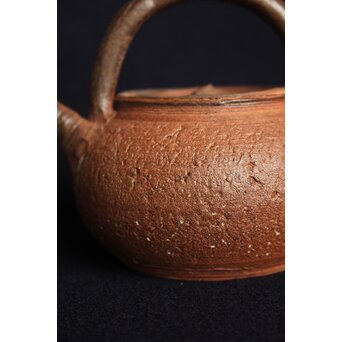 雲林院 宝山/寶山 十七代 昌平作 南蛮急須/ボーフラ　P142 