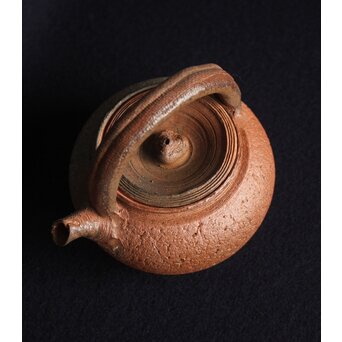 雲林院 宝山/寶山 十七代 昌平作 南蛮急須/ボーフラ　P142 