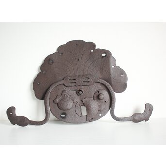 蔵戸の巾着金具　M132