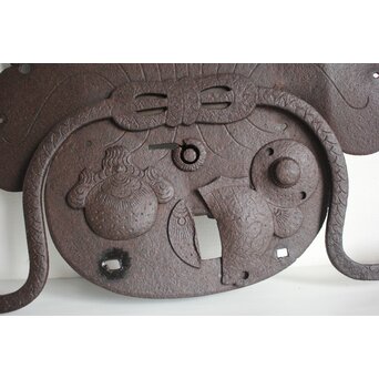 蔵戸の巾着金具　M132 