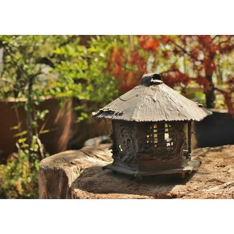 葛谷の銅灯籠　M136