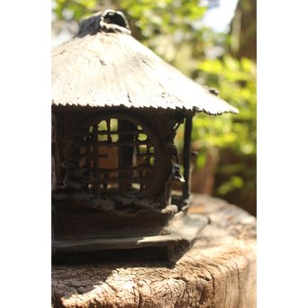 葛谷の銅灯籠　M136 