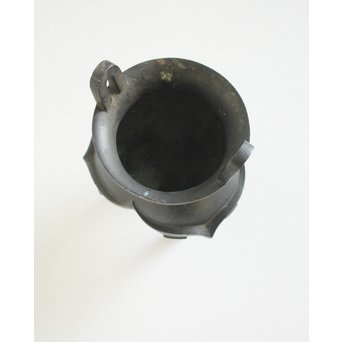 亀文堂 波多野正平造 青銅饕餮紋鼎式香炉　M138 