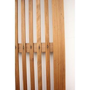 白木格子戸 2枚1組　L990 