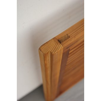 白木格子戸 2枚1組　L990 