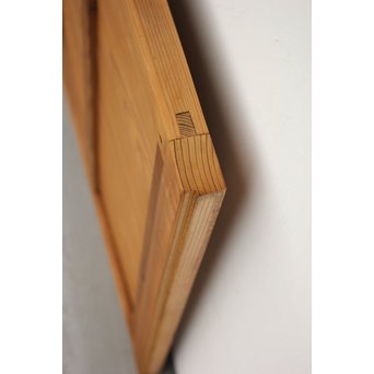 白木格子戸 2枚1組　L990 