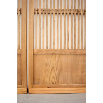 白木格子戸 2枚1組　L990 