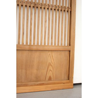 白木格子戸 2枚1組　L990 