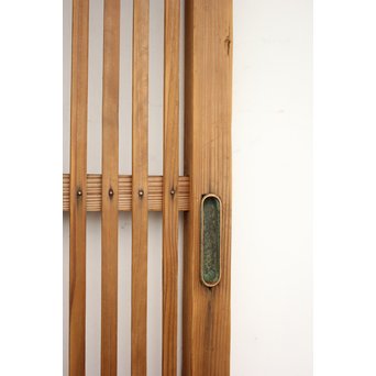 白木格子戸 2枚1組　L990 