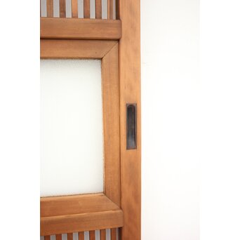 なしじガラス格子戸 4枚1組　L991 