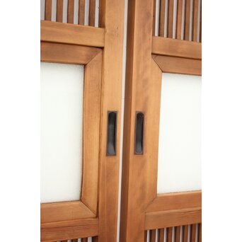 なしじガラス格子戸 4枚1組　L991 