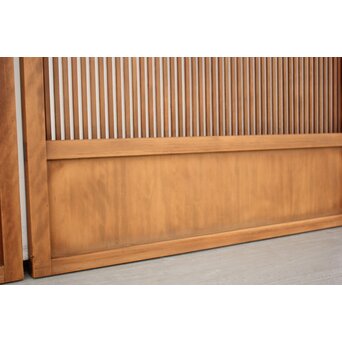 なしじガラス格子戸 4枚1組　L991 