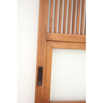 なしじガラス格子戸 4枚1組　L991 