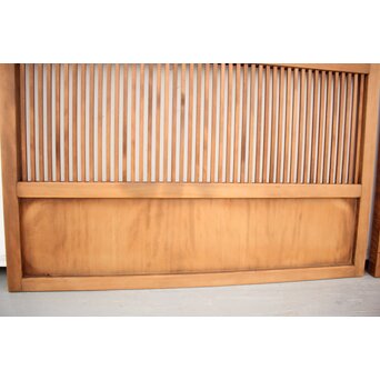 なしじガラス格子戸 4枚1組　L991 