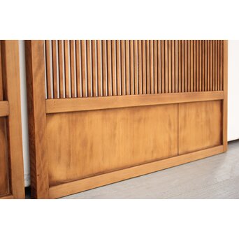 なしじガラス格子戸 4枚1組　L991 