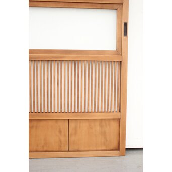 なしじガラス格子戸 4枚1組　L991 