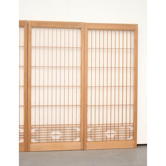 白木組子書院 4枚1組　R2462 