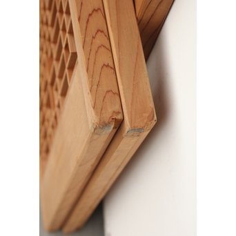 白木組子書院 4枚1組　R2462 