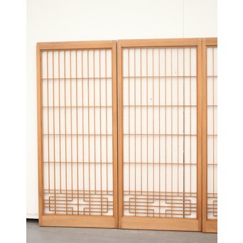 白木組子書院 4枚1組　R2462 