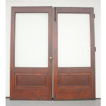 大きなクリアガラスドア 2枚1組　GD1227YD