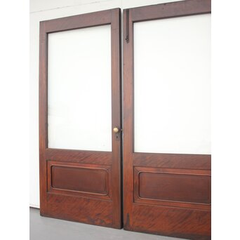 大きなクリアガラスドア 2枚1組　GD1227YD 