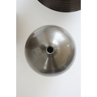 人間国宝 高村豊周 鋳造花器 3点1組　M139 