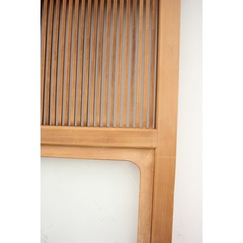 高品格 岐阜白木格子戸 4枚1組　L992 