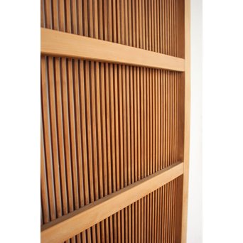 高品格 岐阜白木格子戸 4枚1組　L992 