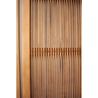 高品格 岐阜白木格子戸 4枚1組　L992 